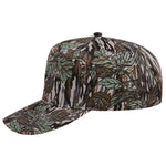 OTTO CAP 44-051 Camouflage 6 Panel Mid Profile Baseball Cap