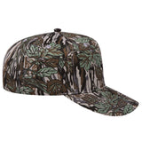 OTTO CAP 44-051 Camouflage 6 Panel Mid Profile Baseball Cap