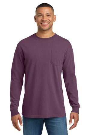 Comfort Colors 4410 COMFORT COLORS Heavyweight Ring Spun Long Sleeve Pocket Tee - 