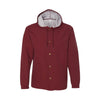Independent Trading Co EXP95NB Men's Water-Resistant Hooded Windbreaker