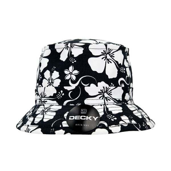 Decky 454 - Structured Floral Fisherman's Hat - CASE Pricing