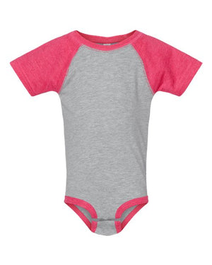 Rabbit Skins 4430 Infant Baseball Fine Jersey Bodysuit - 