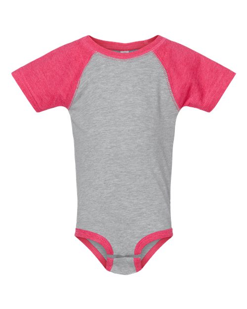 Rabbit Skins 4430 Infant Baseball Fine Jersey Bodysuit