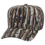 Otto 46-047 Camouflage 5 Panel Mid Profile Baseball Cap