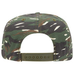 Otto 46-047 Camouflage 5 Panel Mid Profile Baseball Cap