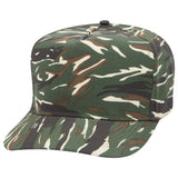 Otto 46-047 Camouflage 5 Panel Mid Profile Baseball Cap