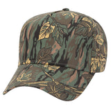 Otto 46-047 Camouflage 5 Panel Mid Profile Baseball Cap