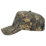 Otto 46-047 Camouflage 5 Panel Mid Profile Baseball Cap