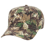 Otto 46-047 Camouflage 5 Panel Mid Profile Baseball Cap