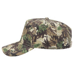 Otto 46-047 Camouflage 5 Panel Mid Profile Baseball Cap