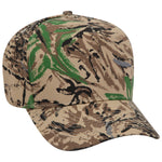 Otto 46-047 Camouflage 5 Panel Mid Profile Baseball Cap