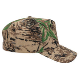 Otto 46-047 Camouflage 5 Panel Mid Profile Baseball Cap