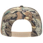 Otto 46-047 Camouflage 5 Panel Mid Profile Baseball Cap