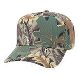 Otto 46-047 Camouflage 5 Panel Mid Profile Baseball Cap