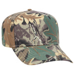 Otto 46-047 Camouflage 5 Panel Mid Profile Baseball Cap