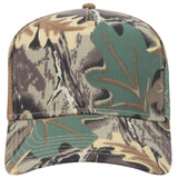 Otto 46-047 Camouflage 5 Panel Mid Profile Baseball Cap