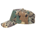 Otto 46-047 Camouflage 5 Panel Mid Profile Baseball Cap