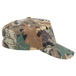 Otto 46-047 Camouflage 5 Panel Mid Profile Baseball Cap