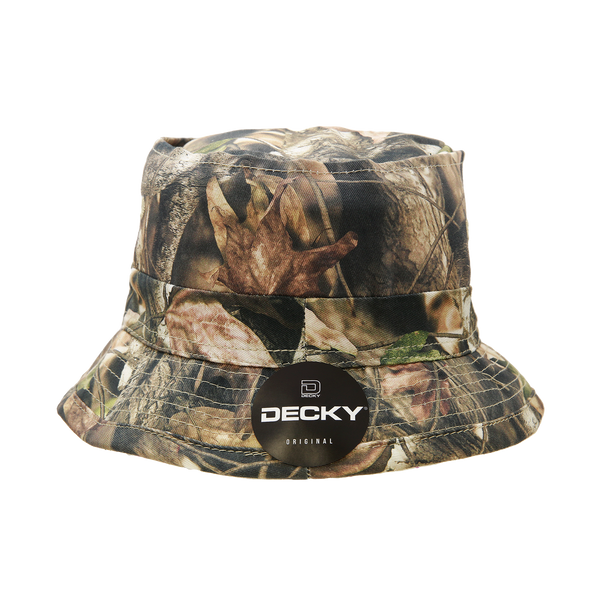 Decky 460 - Structured HybriCam Fisherman's Hat, Camo Bucket Hat - CASE Pricing