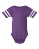 Rabbit Skins 4437 Infant Football Fine Jersey Bodysuit