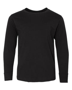 LAT 6201 Youth Fine Jersey Long Sleeve Tee - 