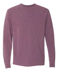 Comfort Colors 6014 Unisex Garment-Dyed Heavyweight Long Sleeve T-Shirt - 