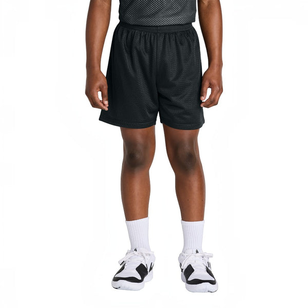 Sport-Tek YST5100 Youth PosiCharge Mesh 5” Short