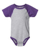 Rabbit Skins 4430 Infant Baseball Fine Jersey Bodysuit
