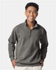 Comfort Colors 1580 Unisex Garment-Dyed Quarter-Zip Sweatshirt