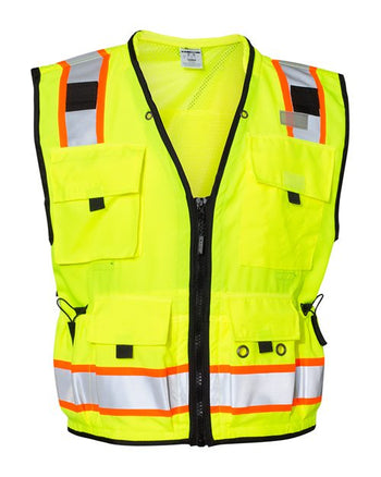 Kishigo S5000-5001 Unisex Professional Surveyors Vest