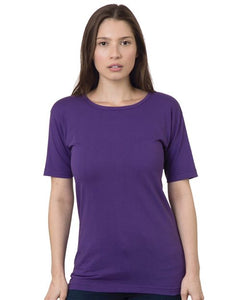 Bayside 3300 Women's USA-Made Scoop Neck T-Shirt - 