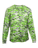 Badger 4184 Men's Digital Camo Long Sleeve T-Shirt