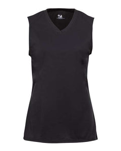 Badger 2163 Girls' B-Core Sleeveless T-Shirt - 