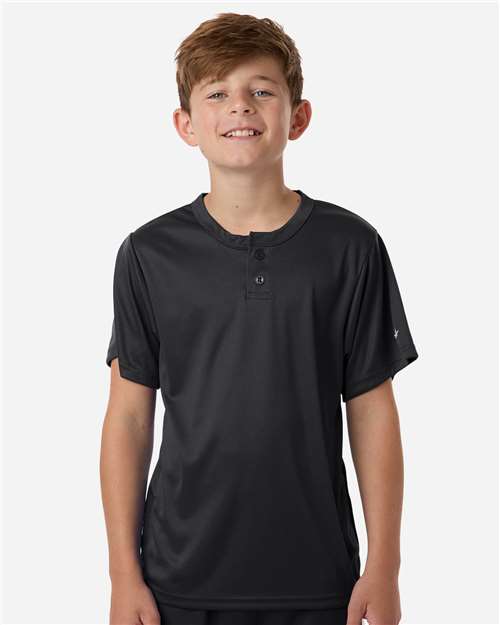 Alleson Athletic 2930 Youth B-Core Placket Jersey