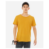 BELLA+CANVAS 3414 Unisex FWD Fashion Triblend Raw Neck Tee