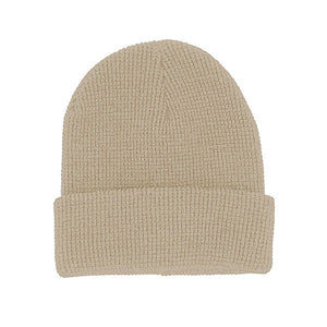 Mega Cap 5001C Waffle Knit Cuff Beanie - 