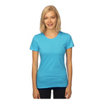 Royal Apparel Women's Organic Short Sleeve Tee 5001ORGW - Made in USA