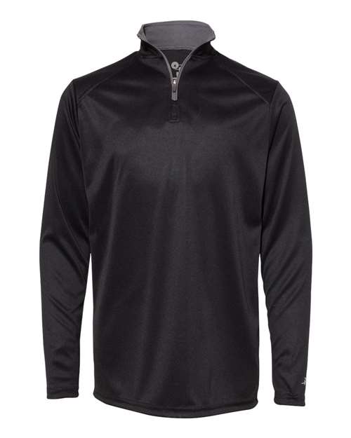 Badger 2102 Youth B-Core Quarter-Zip Pullover