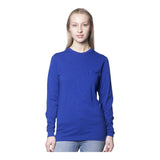 Royal Apparel Unisex Organic Cotton Long Sleeve T-Shirt – Style 5054ORG Made in USA