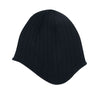 Mega Cap 5068 Rib-Knit Ear-Flap Beanie