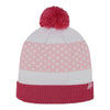 Mega Cap 5071 Infinity Selections Polka Dot Cuffed Pom Beanie