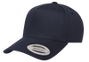 YP Classics® 5079 Retro Cotton Blend 5-Panel Snapback Cap