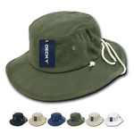 Decky 510 - Structured Cotton Aussie Hat, Australian Bucket Cap - CASE Pricing - Picture 1 of 8
