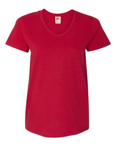 Hanes 5780 Women's Essential-T V-Neck T-Shirt - 