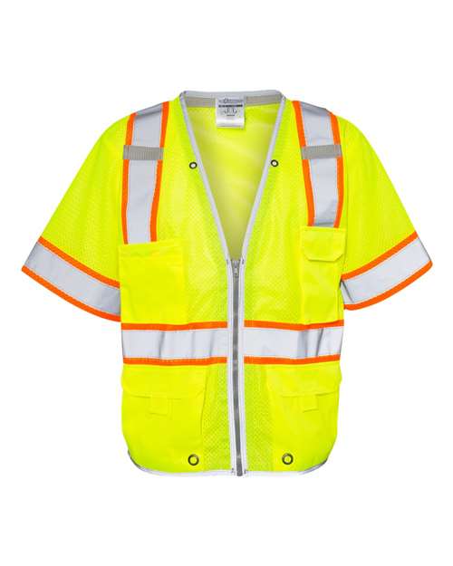 Kishigo 1550-1551 Unisex Premium Brilliant Series® Heavy Duty Class 3 Vest