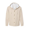Independent Trading Co EXP95NB Men's Water-Resistant Hooded Windbreaker
