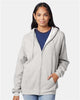 Hanes P180 Unisex EcoSmart® Full-Zip Hooded Sweatshirt