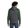 Sport-Tek ST249 Tech Fleece Colorblock 1/4-Zip Hooded Sweatshirt
