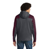 Sport-Tek ST249 Tech Fleece Colorblock 1/4-Zip Hooded Sweatshirt