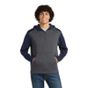 Sport-Tek ST249 Tech Fleece Colorblock 1/4-Zip Hooded Sweatshirt